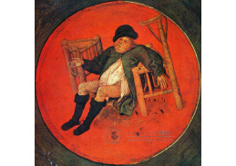 A-6750 Pieter Brueghel - Dvanáct přísloví, sezení na dvou židlích