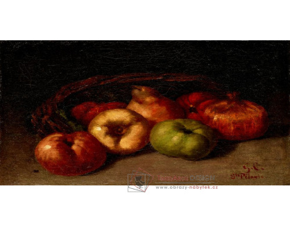 D-8349 Gustave Courbet - Zátiší s jablky