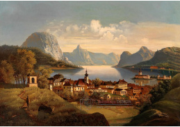 D-9356 Ferdinand Lepie - Pohled na Gmunden