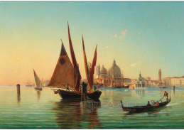 DDSO-1779 Natale Gavagnin - Bacino di San Marco se Santa Maria della Salute v Benátkách