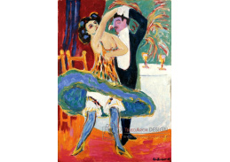 A-7772 Ernst Ludwig Kirchner - Anglický taneční pár ve varieté