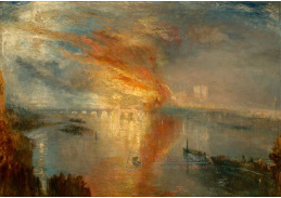 D-7407 Joseph Mallord William Turner - Hořící domy