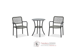 AZ-L1103 GREY, zahradní set 1+2, antracit