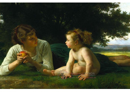 R15-160 Adolph William Bouguereau - Pokušení