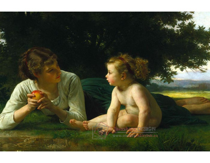 R15-160 Adolph William Bouguereau - Pokušení