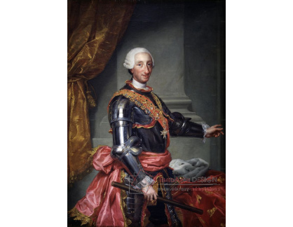 VN-254 Anton Raphael Mengs - Portrét Charlese III, krále Španělska