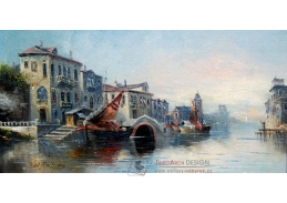 VP211 Karl Kaufmann - Canal Grande v Benátkách