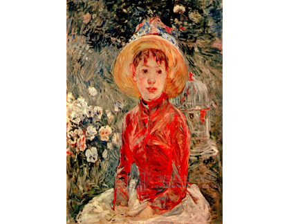 VSO274 Berthe Morisot - Dívka s klecí