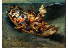 KO III-124 Eugene Delacroix - Kristus na Galilejském moři