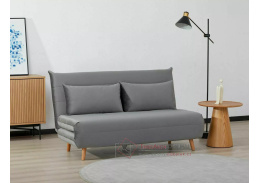 SPIDER II, pohovka rozkládací, buk / látka velvet 139 šedá