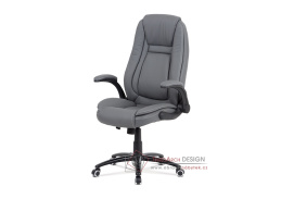 KA-G301 GREY, kancelářská židle, ekokůže šedá