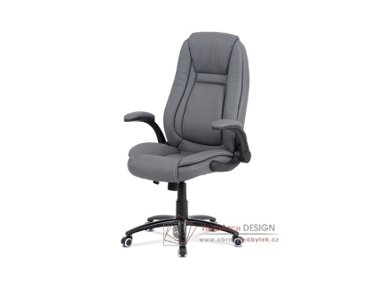 KA-G301 GREY, kancelářská židle, ekokůže šedá