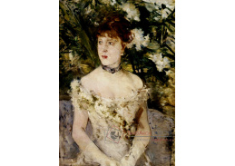 A-4754 Berthe Morisot - Mladá dívka v plesových šatech