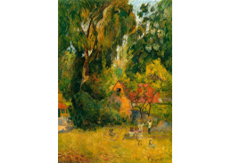 VPG 48 Paul Gauguin - Chaty pod stromy