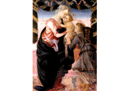 VR17-21 Sandro Botticelli - Madonna a dítě s andělem