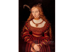 VlCR-58 Lucas Cranach - Portrét Sibylle von Cleve jako nevěsty