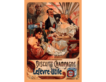 VAM15 Alfons Mucha - Biscuits Campagne