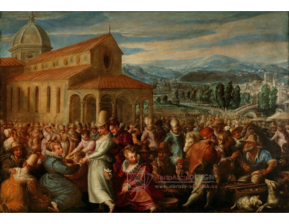 DDSO-1809 Paolo Fiammingo - Setkání před kostelem