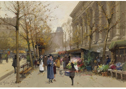 SO VI-186 Eugene Galien-Laloue - Květinový trh