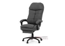KA-F1251 GREY2, kancelářské křeslo, látka tmavě šedá