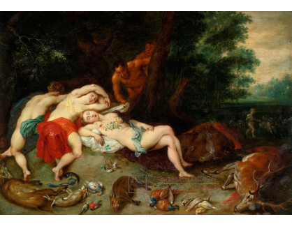 DDSO-3559 Hendrick van Balen a Jan Brueghel  - Diana a nymfy