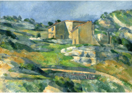 D-7502 Paul Cézanne - Domy v Provence