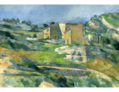 D-7502 Paul Cézanne - Domy v Provence