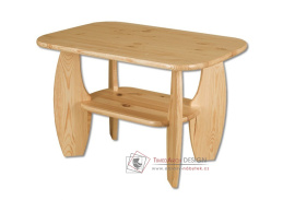 TS-114, konferenční stolek 92x67cm, borovicový masiv