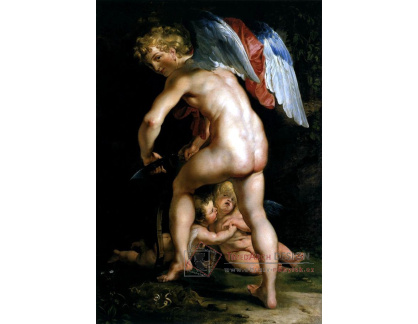 VRU58 Peter Paul Rubens - Amor podává svůj luk