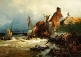 DDSO-1504 Andreas Achenbach - Návrat rybářů domů