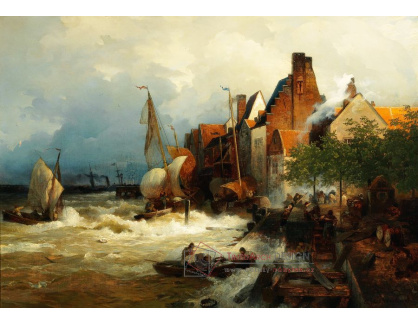 DDSO-1504 Andreas Achenbach - Návrat rybářů domů