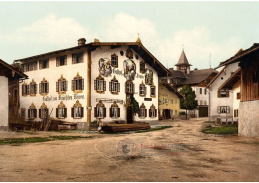 Fotochrom VF 144 Oberammergau,  Německo