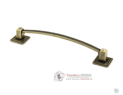 Úchyt na kuchyňskou skříňku D115 128 G4, zlatá