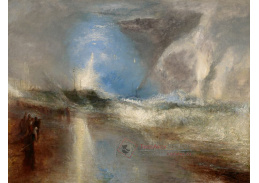 A-7040 Joseph Mallord William Turner - Varování parníku před mělčinou