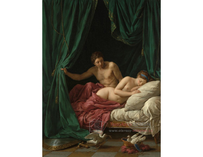 A-8064 Louis-Jean-Francois Lagrenée - Mars a Venuše, alegorie míru