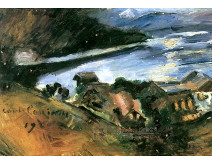 DDSO-3939 Lovis Corinth - Walchensee měsíčním světle