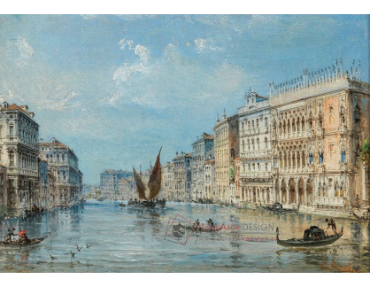 D-5826 Carlo Grubacs - Canal Grande v Benátkách