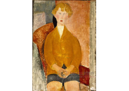 D-7738 Amedeo Modigliani - Chlapec v krátkých kalhotách
