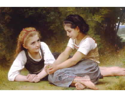 R15-165 Adolph William Bouguereau - Sběračky ořechů