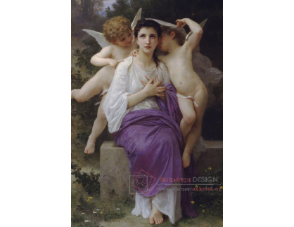 R15-109 Adolph William Bouguereau - Srdce Leveil