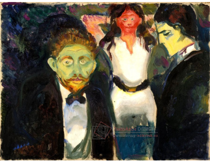 VEM13-20 Edvard Munch - Žárlivost