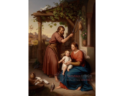 VN-312 Julius Frank - Marie a Josef s Ježíškem