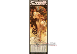 VAM113 Alfons Mucha - Chocolat Masson, Autumn