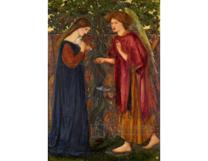 XV-452 Edward Burne Jones - Zvěstování