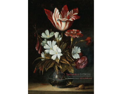 DDSO-4658 Ambrosius Bosschaert - Květiny ve skleněné váze