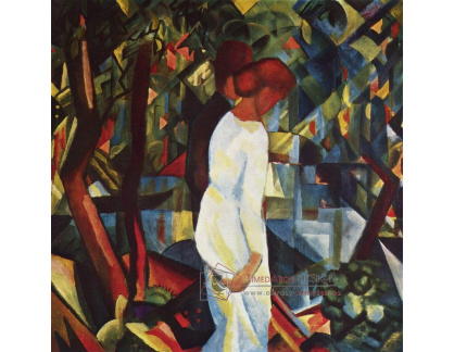 A-6078 August Macke - Pár v lese