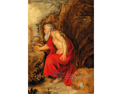 DDSO-5529 Petr Paul Rubens - Svatý Jeroným v poušti