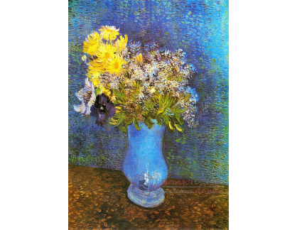 R2-511 Vincent van Gogh - Váza se sedmikráskami, šeříky a sasankami
