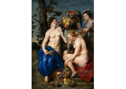 VRU214 Peter Paul Rubens a Frans Snyders - Ceres se dvěma vílami