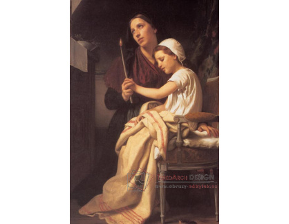 R15-19 Adolph William Bouguereau - Poděkování